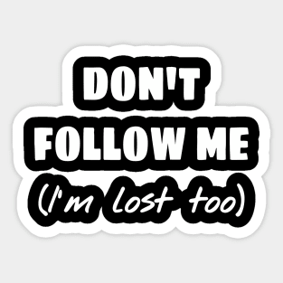 Follow Sticker